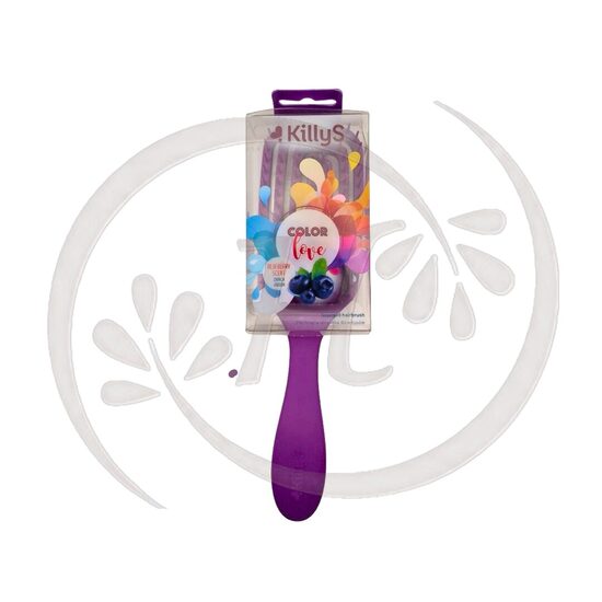 KILLYS Color Love Blueberry Scented Hair Brush